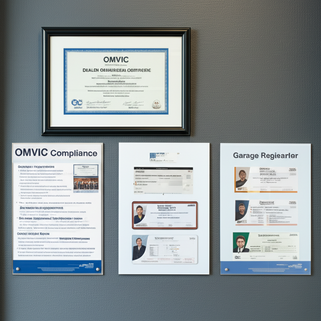 OMVIC Compliance Checklist for Ontario Dealers